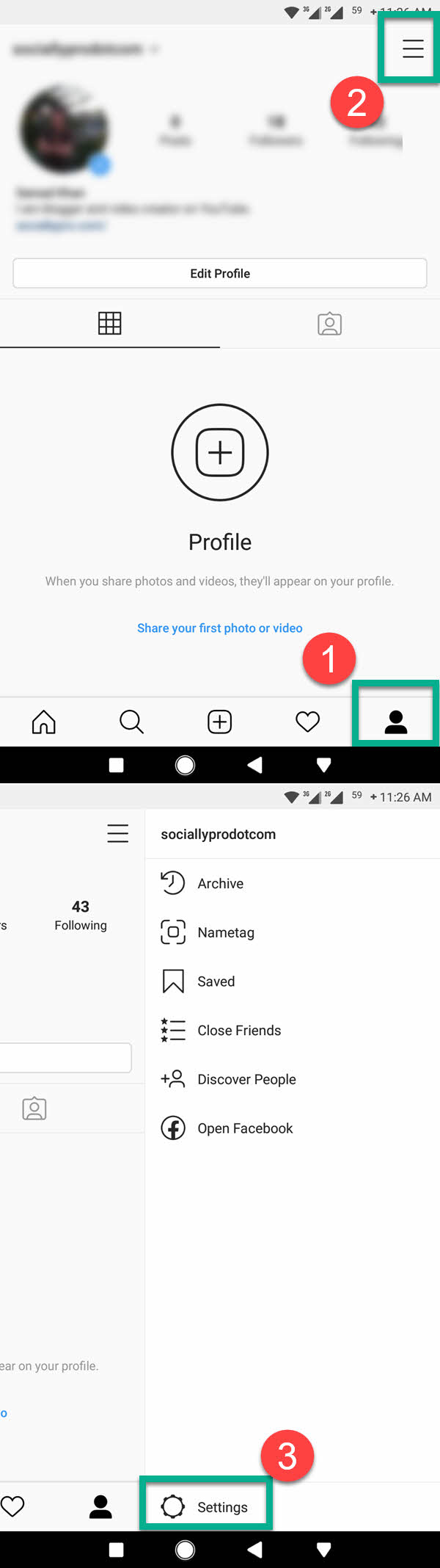 Instagram Settings Change Name, Account & Privacy