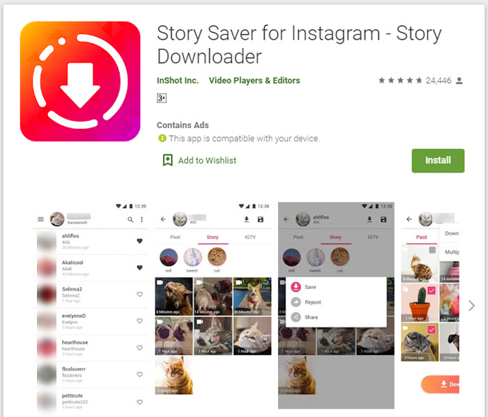 Best story saver for Instagram
