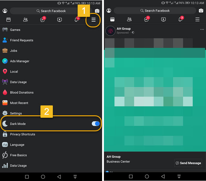 How To Enable Official Dark Mode On Facebook Lite Sociallypro