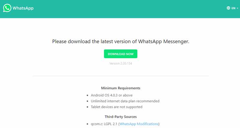 Download WhatsApp for Kindle Fire Installation