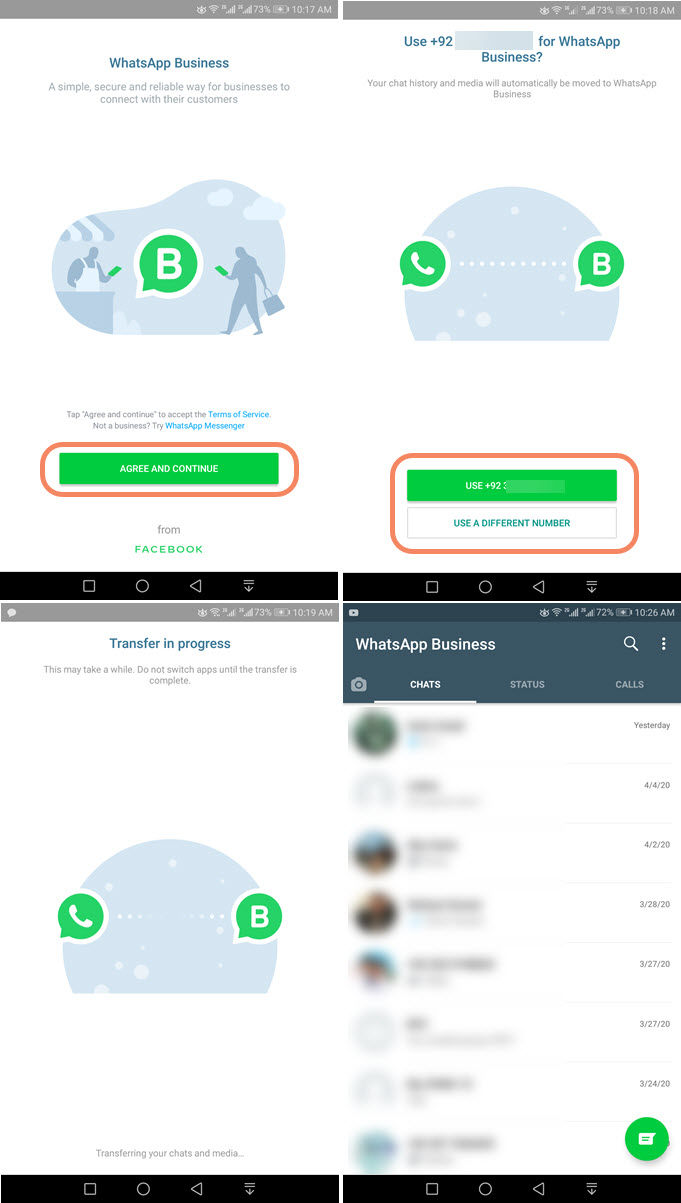 Set up WhatsApp for Business