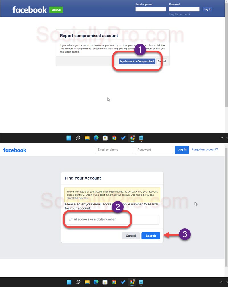 TeamPassword, What To Do If You Forgot Your Old Facebook Login