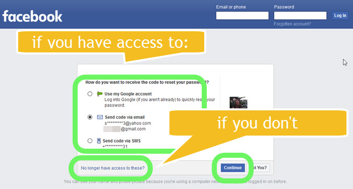 Recover Facebook Password Without Phone Number Email 21