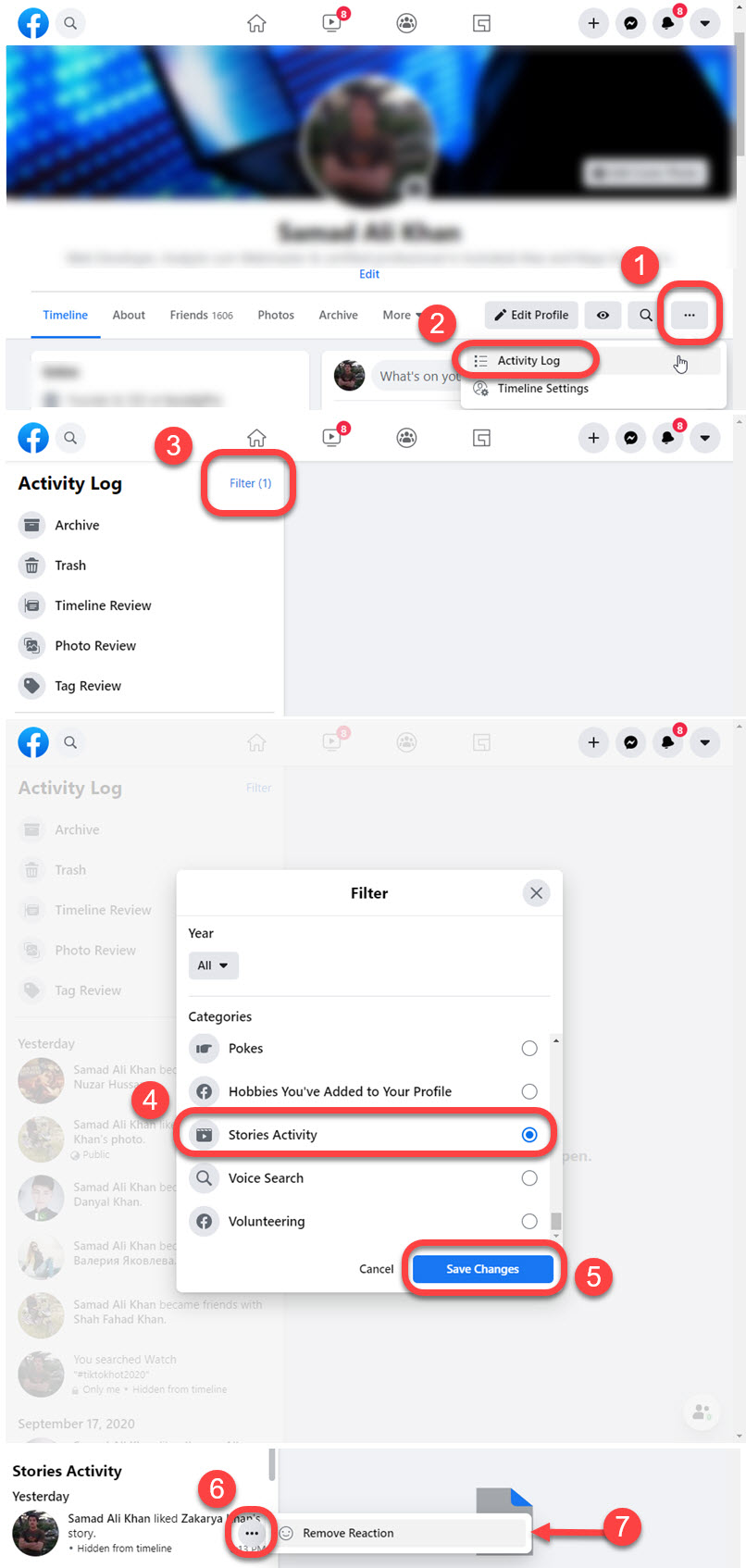 How to Remove Reactions on Facebook Story & Post - SociallyPro