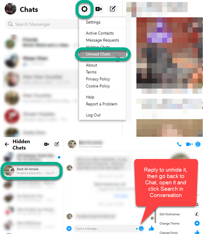 Access Chat History in Archived Chats on Messenger
