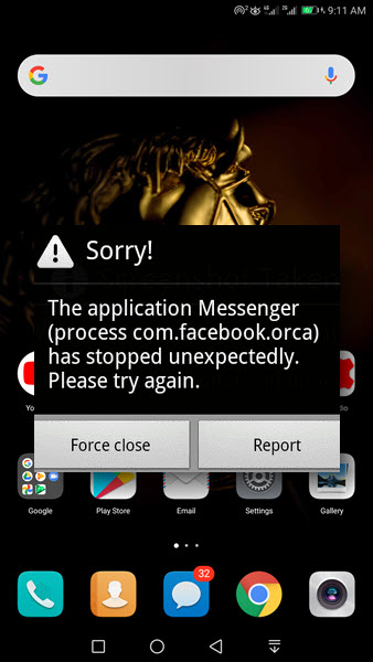 Fix Pname Com Facebook Orca Error on Android