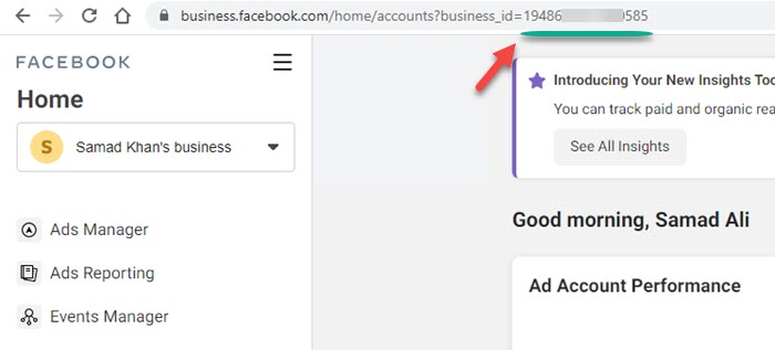Find Your Business ID in Facebook Business Manager
